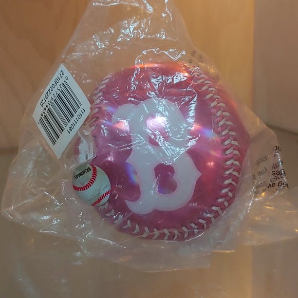 Red Sox Neon Pink Base Ball - Picture 2 of 6